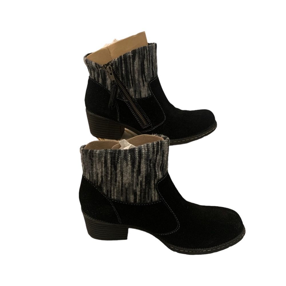 B.o.C | Charon black suede ankle boots size 7